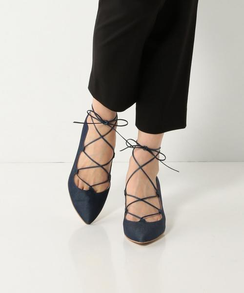 ODETTE E ODILE（オデットエオディール）の「OFD ギリー パンプス65（パンプス・レディース・シルバー/ブラック/ベージュ/ネイビー・22.5cm/22cm/23.5cm/24cm/24.5cm/23cm）」の8枚目の写真