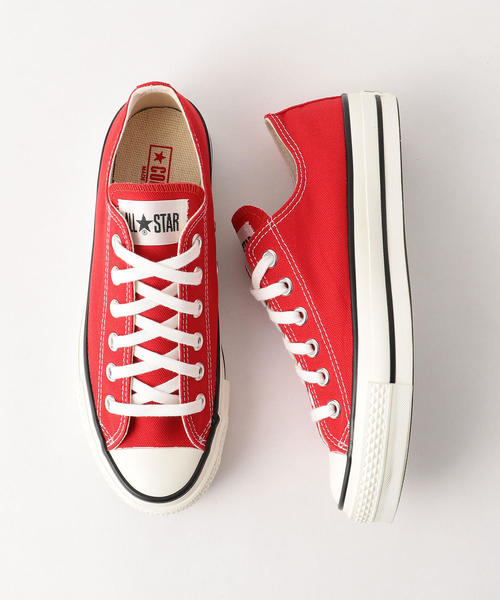 CONVERSE ALL STAR（コンバースオールスター）の「【MADE IN JAPAN】 CONVERSE ALL STAR OX / コンバース オールスター / ローカット（スニーカー・レディース・ホワイト/ブラック/レッド/オレンジ・4h/5/5h）」の3枚目の写真