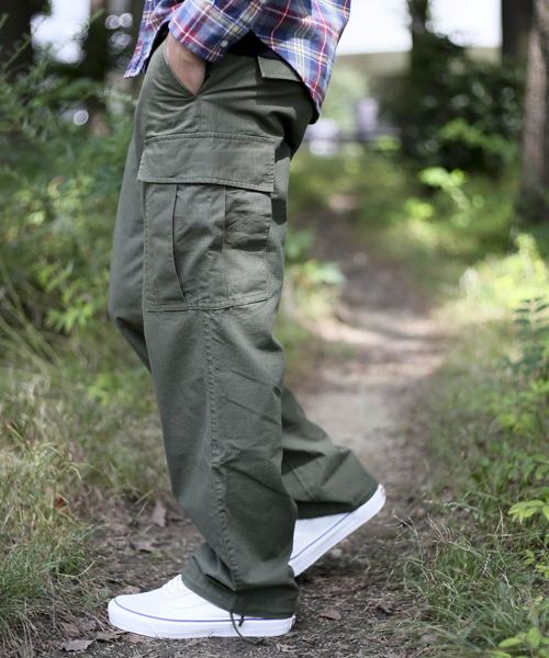 Denime（ドゥニーム）の「リップストップミリタリーカーゴパンツ（カーゴパンツ・メンズ・その他1/ネイビー/カーキ・MEDIUM/X-LARGE/LARGE）」の15枚目の写真