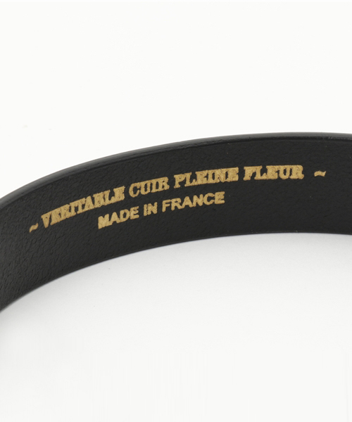 SHIPS JET BLUE(シップスジェットブルー)の「Le Sellier ル セリエ: レザーベルト【308】(ベルト・メンズ・ブラック・30/32/34/36)」の3枚目の写真