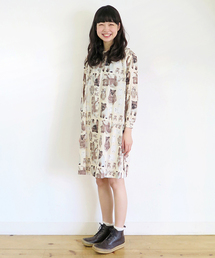 Ne-net | どうぶついっぱいプリント(ワンピース)