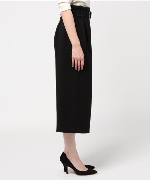 axes femme（アクシーズファム）の「バックル付きワイドパンツ（その他パンツ・レディース・ピンク/キャメル/ブラック・MEDIUM）」の9枚目の写真