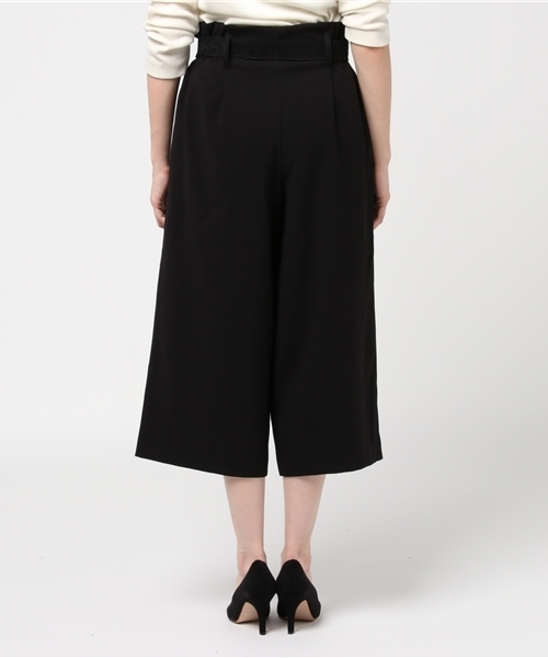 axes femme（アクシーズファム）の「バックル付きワイドパンツ（その他パンツ・レディース・ピンク/キャメル/ブラック・MEDIUM）」の10枚目の写真