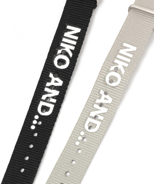 セール】チェンジベルトシルバーウォッチ（アナログ腕時計）｜niko and