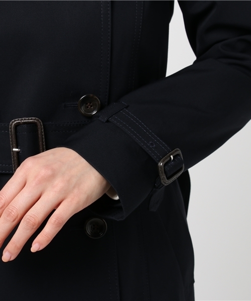 NATURAL BEAUTY BASIC（ナチュラルビューティーベーシック）の「ベーシックトレンチコート（トレンチコート・レディース・ネイビー/カーキ/ベージュ・MEDIUM/SMALL/LARGE）」の19枚目の写真