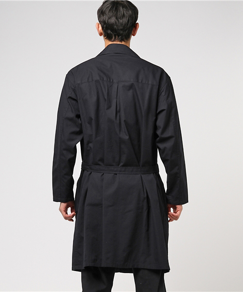 COMME CA ISM（コムサイズム）の「オーバーサイズシャツトレンチ（トレンチコート・メンズ・ネイビー/ベージュ/ホワイト・LARGE/MEDIUM）」の5枚目の写真