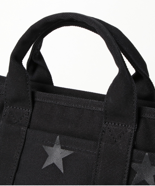 COLDE （コルデ）の「《COLDE》キャンバススタートートバッグ（トートバッグ・レディース・ブラック/ホワイト・ﾌﾘ-）」の6枚目の写真