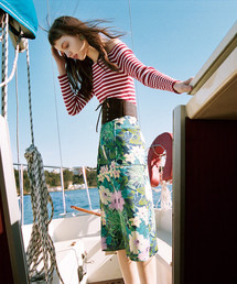 REDYAZEL | ハイビスカスポケットタイトスカート◆(スカート)