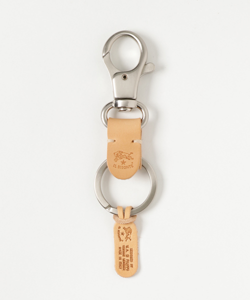 IL BISONTE(イルビゾンテ)の「IL BISONTE イカンフックシキキーホルダー #(キーケース/キーアクセサリー・メンズ・ベージュ/ブラウン/ブラック・FREE)」の8枚目の写真