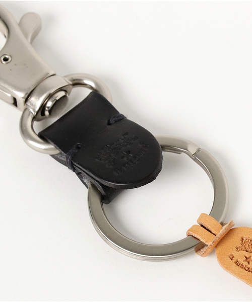 IL BISONTE(イルビゾンテ)の「IL BISONTE イカンフックシキキーホルダー #(キーケース/キーアクセサリー・メンズ・ベージュ/ブラウン/ブラック・FREE)」の6枚目の写真