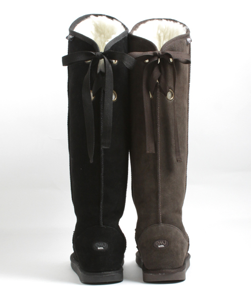 新品未使用 EMU Avoca ロングブーツ ダークブラウン 24cm EMU Australia（エミューオーストラリア）の「[エミュー]emu AVOCA