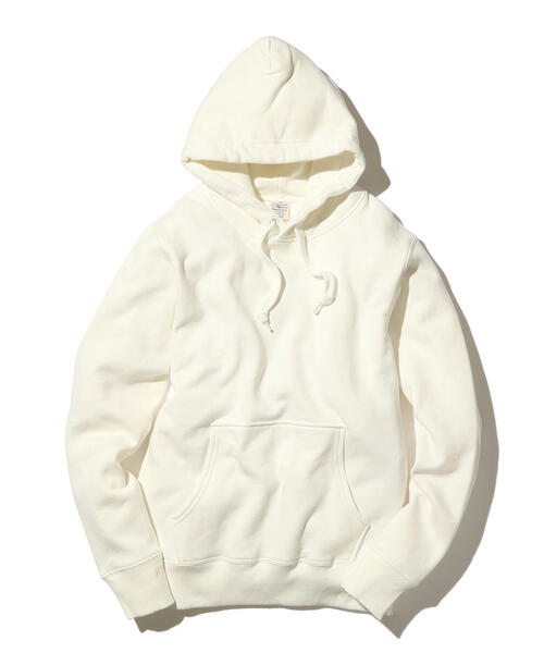 AVIREX（アヴィレックス）の「avirex/ アヴィレックス/ DAILY L/S SWEAT PULL PARKA/ デイリー　長袖　スウェット　プルパーカー（パーカー・レディース・レッド/オフホワイト/ブラック/グレー/ネイビー・X-LARGE/SMALL/XX-LARGE/LARGE/MEDIUM）」の2枚目の写真