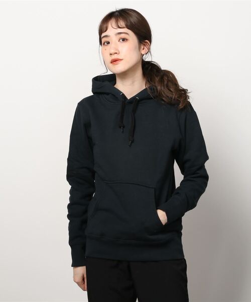 AVIREX（アヴィレックス）の「avirex/ アヴィレックス/ DAILY L/S SWEAT PULL PARKA/ デイリー　長袖　スウェット　プルパーカー（パーカー・レディース・レッド/オフホワイト/ブラック/グレー/ネイビー・X-LARGE/SMALL/XX-LARGE/LARGE/MEDIUM）」の7枚目の写真