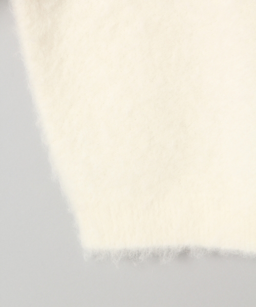 JEANASIS（ジーナシス）の「7Gブークレキモウプルオーバー/759607（ニット/セーター・レディース・オフホワイト/ピンク/グレー・FREE）」の9枚目の写真