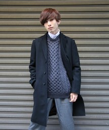 FACTOTUM/ファクトタム　STUDIOUS別注 ウールオーバーコート FACTOTUM/ファクトタムSTUDIOUS別注 ウールオーバーコート