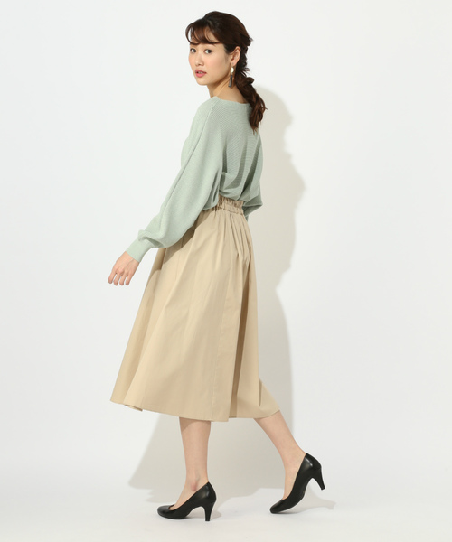 NATURAL BEAUTY BASIC(ナチュラルビューティーベーシック)の「◆カラーミディスカート(スカート・レディース・ベージュ/ピンク/イエロー・SMALL/MEDIUM/X-SMALL)」の18枚目の写真