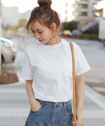 SpRay | ポケ付クルーネック　Ｔシャツ(Tシャツ/カットソー)