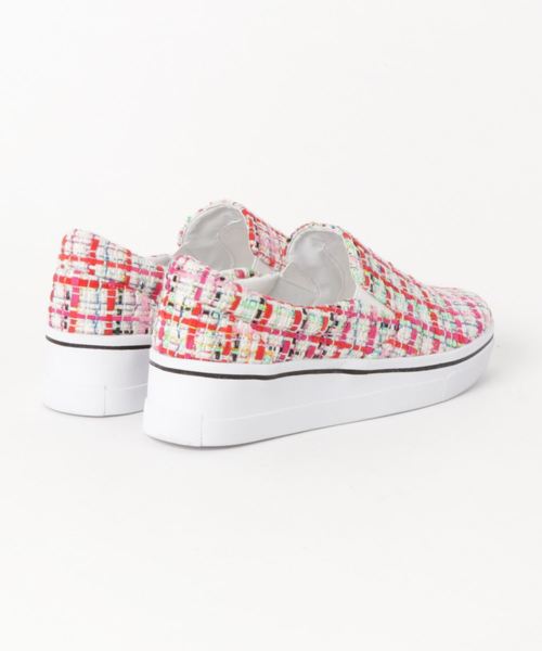 KOBE LETTUCE（コウベレタス）の「厚底スリッポンシューズ（スリッポン・レディース・ブラック/レッド系その他/シルバー/ホワイト/グレー系その他・M/LL/L/S）」の6枚目の写真