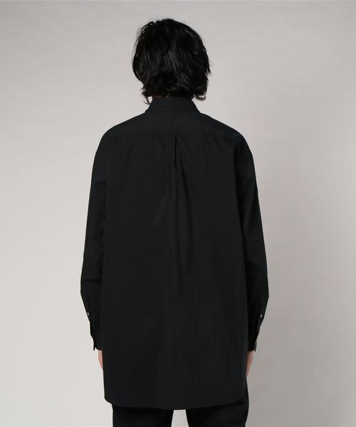 UNITED TOKYO（ユナイテッドトウキョウ）の「タイプライターオーバーサイズシャツ（シャツ/ブラウス・メンズ・ブラック・1/2/3）」の3枚目の写真