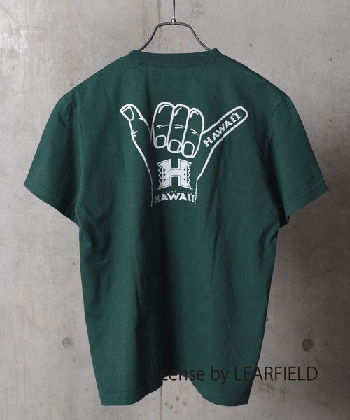 US UNIVERSITY×SHIPS JET BLUE: ビックプリントTシャツ◇ US UNIVERSITY×SHIPS JET BLUE: ビックプリントTシャツ◇