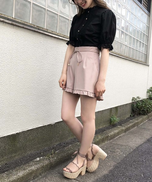 one after another NICE CLAUP(ワンアフターアナザーナイスクラップ)の「アソートボタンブラウス(シャツ/ブラウス・レディース・ブラック/オフホワイト/ピンク・FREE)」の11枚目の写真