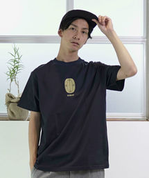 [L&HARMONY / エルアンドハーモニー]ハイクルーネックプリントTシャツ"KOBAN"