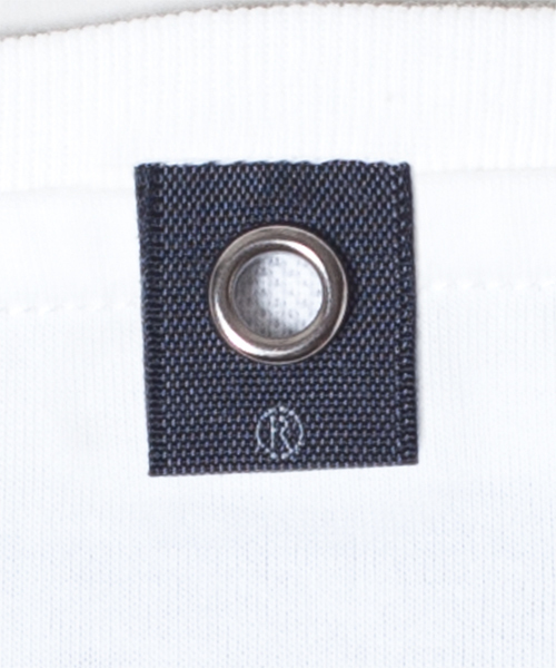 NANO universe(ナノユニバース)の「wjk/ Plain U-Neck Tee S/S(Tシャツ/カットソー・メンズ・ライトピンク/グレー/カーキ/ネイビー/ブラック/ホワイト・MEDIUM/SMALL/LARGE)」の12枚目の写真