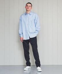 H　BEAUTY&YOUTH UNITED ARROWS | ＜H＞BALLOON SLEEVE REGULAR COLLAR SHIRT/シャツ(シャツ/ブラウス)