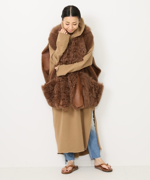 Deuxieme Classe（ドゥーズィエムクラス）の「BLANCHA MOUTON VEST