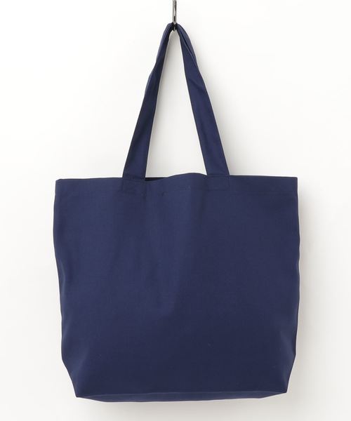 Maison Kitsune(メゾンキツネ)の「TOTE BAG TRICOLOR FOX(トートバッグ・メンズ・ホワイト/ネイビー・U)」の6枚目の写真