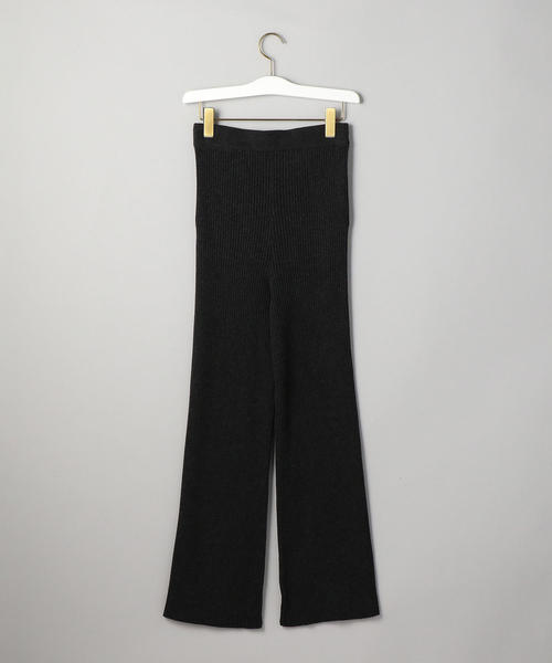 UNITED ARROWS（ユナイテッドアローズ）の「UWSC リブ ニットパンツ ◆（その他パンツ・レディース・ライトグレー/オフホワイト/ダークグレー・36/38）」の19枚目の写真