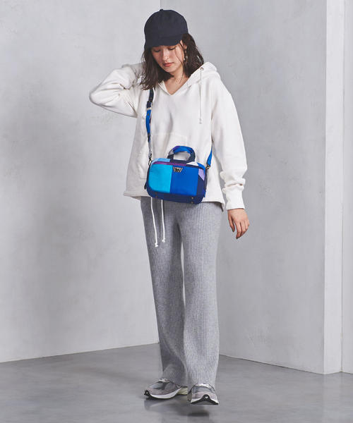UNITED ARROWS（ユナイテッドアローズ）の「UWSC リブ ニットパンツ ◆（その他パンツ・レディース・ライトグレー/オフホワイト/ダークグレー・36/38）」の6枚目の写真