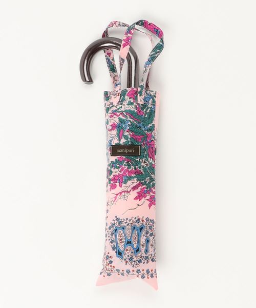 SHIPS（シップス）の「manipuri:折りたたみ傘（折りたたみ傘・レディース・ネイビー/ライトピンク・ONE SIZE）」の3枚目の写真