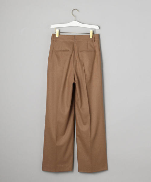 UNITED ARROWS（ユナイテッドアローズ）の「UBCB フラノ ストレートパンツ ◆（その他パンツ・レディース・ベージュ/オフホワイト/ブラック・40/36/34/38）」の5枚目の写真