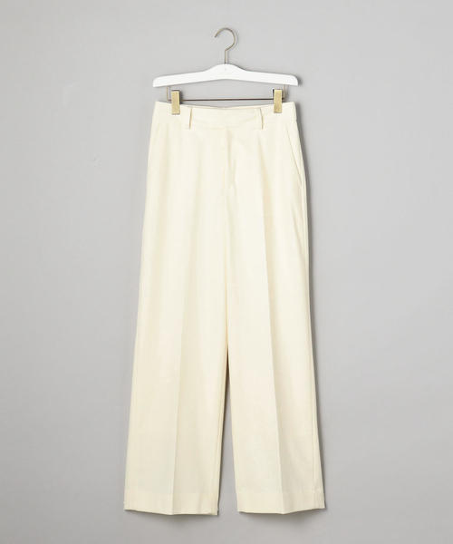 UNITED ARROWS（ユナイテッドアローズ）の「UBCB フラノ ストレートパンツ ◆（その他パンツ・レディース・ベージュ/オフホワイト/ブラック・40/36/34/38）」の6枚目の写真