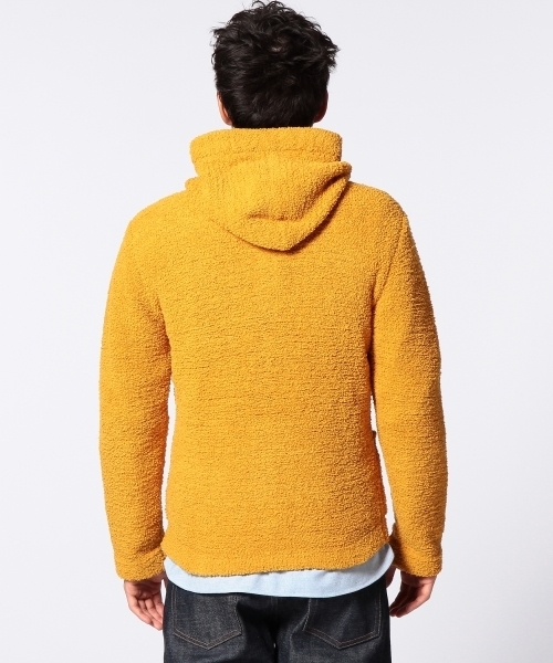 UNITED ARROWS(ユナイテッドアローズ)の「UAS ボアフードジャケット◆(カーディガン/ボレロ・メンズ・イエロー/ネイビー/ワインレッド・SMALL/MEDIUM/LARGE/X-LARGE/X-SMALL)」の7枚目の写真