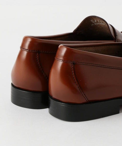 G.H.BASS（ジーエイチバス）の「【別注】＜G.H.BASS＞レザーローファー ◆（ローファー・レディース・ブラウン/ブラック・6/8/7/5）」の4枚目の写真