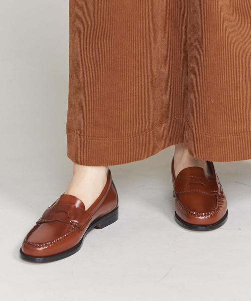 G.H.BASS（ジーエイチバス）の「【別注】＜G.H.BASS＞レザーローファー ◆（ローファー・レディース・ブラウン/ブラック・6/8/7/5）」の6枚目の写真