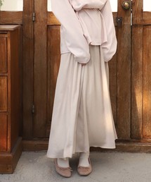 one after another NICE CLAUP | ベルト付きフレアスカート(スカート)