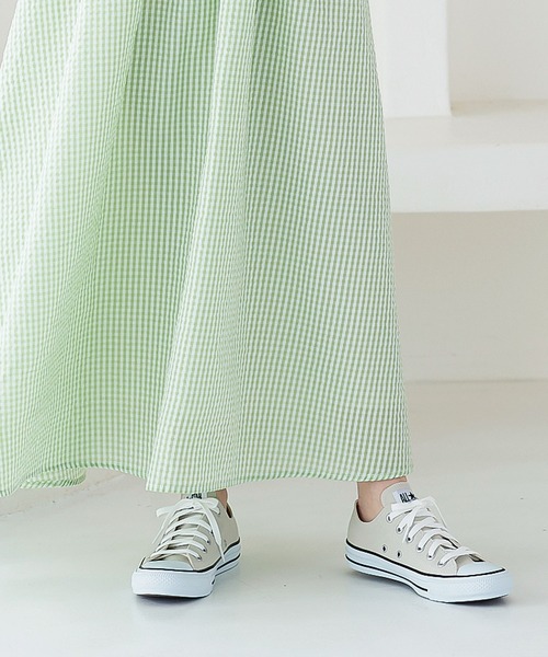 CONVERSE（コンバース）の「CONVERSEコンバースオールスターキャンバススニーカー　ベージュ/グレー（スニーカー・レディース・ホワイト/ベージュ/ホワイト系その他/ベージュ系その他/グレー系/グレー系1・LL/S/M/L/3L）」の10枚目の写真