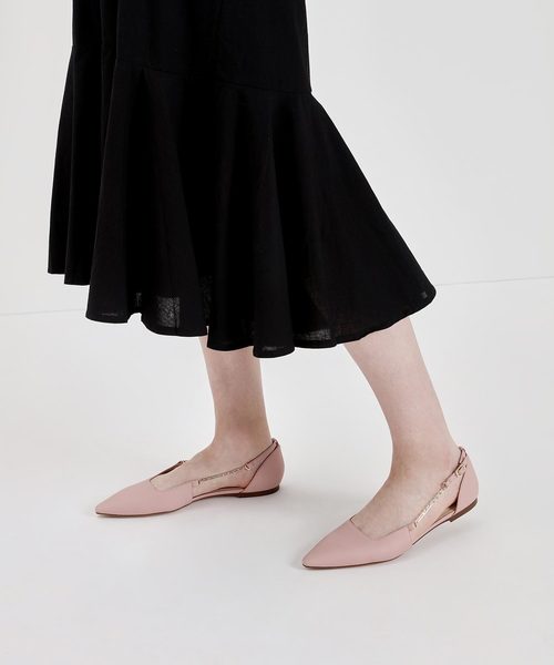 CHARLES & KEITH(チャールズ & キース)の「チェーンストラップ バレリーナフラット / Chain Strap Ballerina Flats(バレエシューズ・レディース・ブラック/ブラウン/アイボリー・22.5cm/23cm/23.5cm/24.5cm)」の21枚目の写真