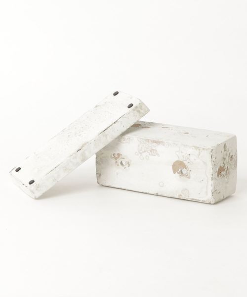 DULTON（ダルトン）の「SOLID PLANTER RECTANGLE S/植木鉢（フラワーベース・メンズ・ブラウン/グレー/グレー系その他・FREE）」の5枚目の写真