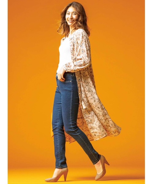 GeeRA(ジーラ)の「美脚ストレッチスキニーデニムパンツ(デニムパンツ・レディース・ブラック/ネイビー/インディゴブルー/ブルー・LARGE/X-LARGE/SMALL/MEDIUM/XX-LARGE/XXX-LARGE/XXXX-LARGE)」の16枚目の写真
