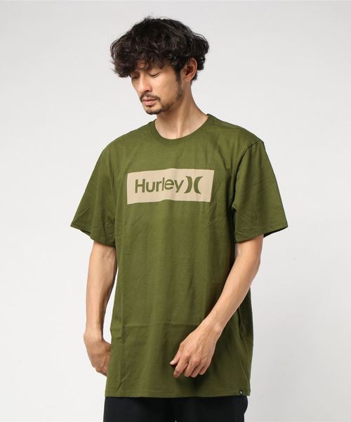 Hurley (ハーレー)の「M CRE OAO BOXED SS / ハーレー ボックスロゴプリントTシャツ(Tシャツ/カットソー・メンズ・ホワイト/ブラック/ブラウン系その他/グリーン系その他・LARGE/MEDIUM/SMALL)」の4枚目の写真