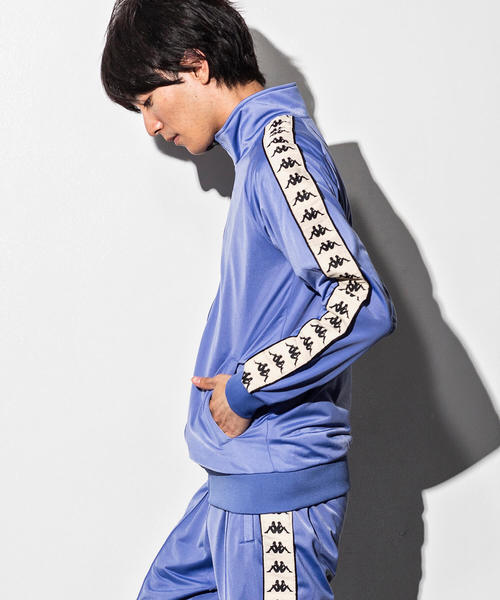 Kappa(カッパ)の「Kappa(カッパ)BANDA OMINI ロゴラインブルゾン(ブルゾン・メンズ・ブラック/オレンジ/ライトブルー/レッド・L/S/M/XL)」の3枚目の写真