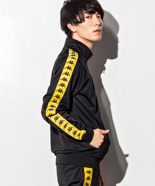 Kappa(カッパ)の「Kappa(カッパ)BANDA OMINI ロゴラインブルゾン(ブルゾン・メンズ・ブラック/オレンジ/ライトブルー/レッド・L/S/M/XL)」の6枚目の写真