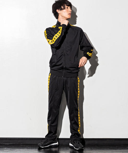 Kappa(カッパ)の「Kappa(カッパ)BANDA OMINI ロゴラインブルゾン(ブルゾン・メンズ・ブラック/オレンジ/ライトブルー/レッド・L/S/M/XL)」の8枚目の写真