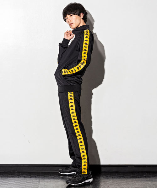 Kappa(カッパ)の「Kappa(カッパ)BANDA OMINI ロゴラインブルゾン(ブルゾン・メンズ・ブラック/オレンジ/ライトブルー/レッド・L/S/M/XL)」の9枚目の写真