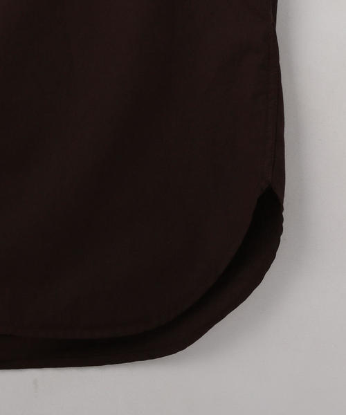 MHL.（エムエイチエル）の「＜MHL.＞ POP NC SHT/シャツ（シャツ/ブラウス・メンズ・ダークブラウン/オフホワイト・LARGE/MEDIUM）」の6枚目の写真