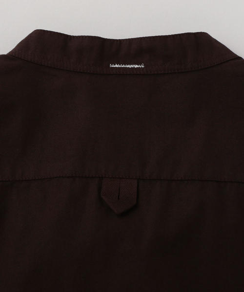MHL.（エムエイチエル）の「＜MHL.＞ POP NC SHT/シャツ（シャツ/ブラウス・メンズ・ダークブラウン/オフホワイト・LARGE/MEDIUM）」の5枚目の写真
